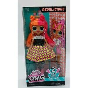 LOL Surprise! OMG Neonlicious 10 inch Fashion Doll W/Multiple Surprises NIB